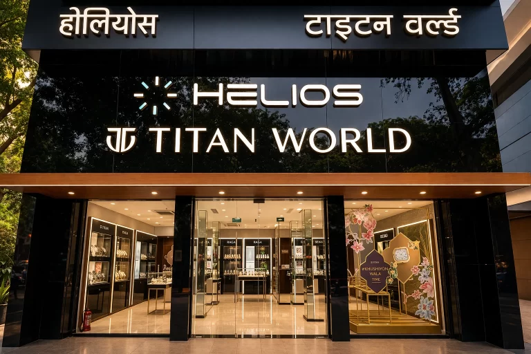 Watch showroom design in India