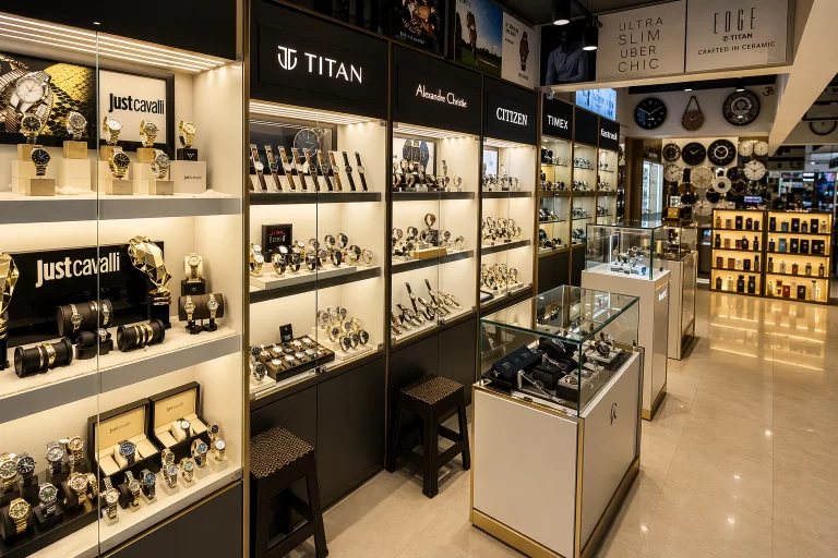 Watch showroom design in India