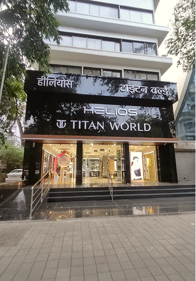 watch showroom interior design