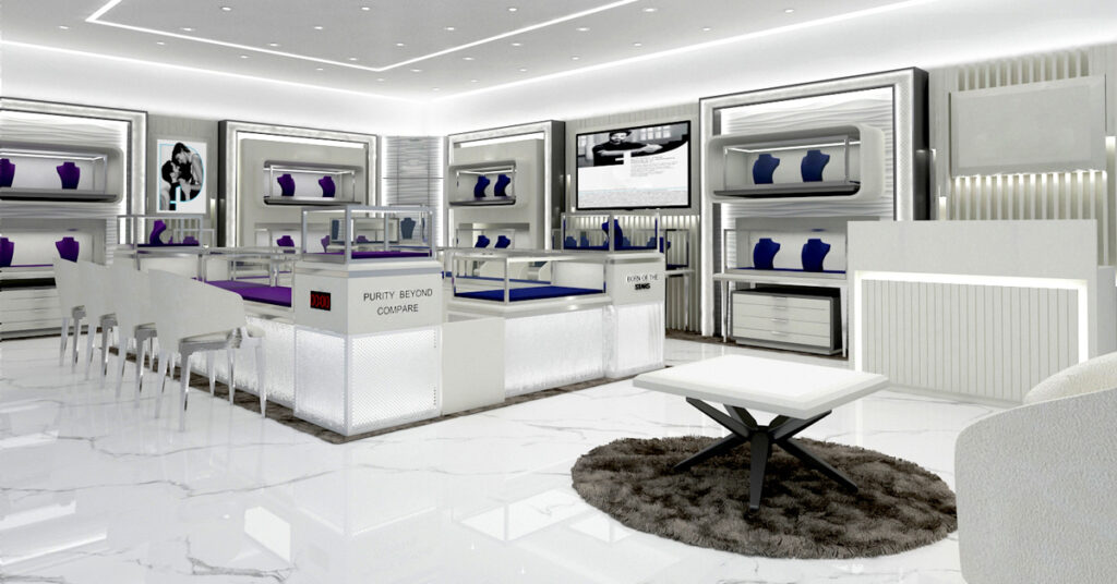 Jewellery Counter Design
