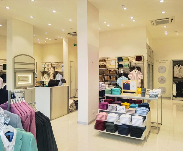 Garment Showroom Interior Design
