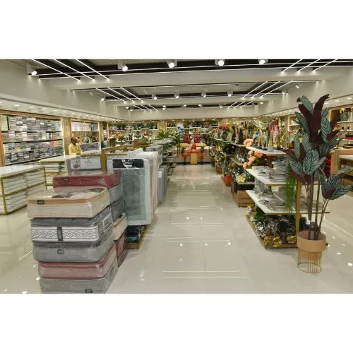 contemporary garment store interior