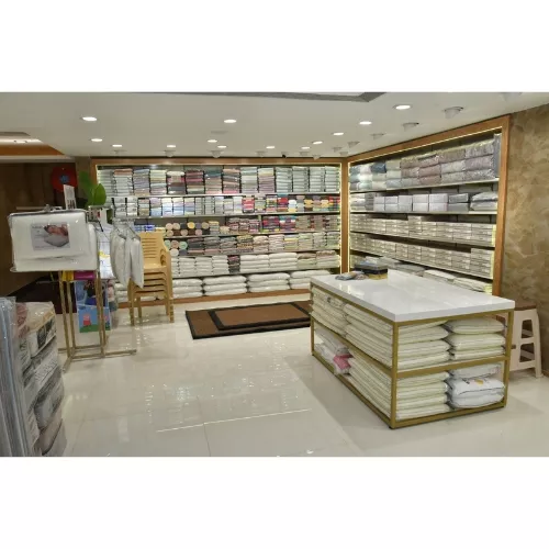 modern readymade garments shop furniture design