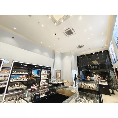 watch showroom interior design