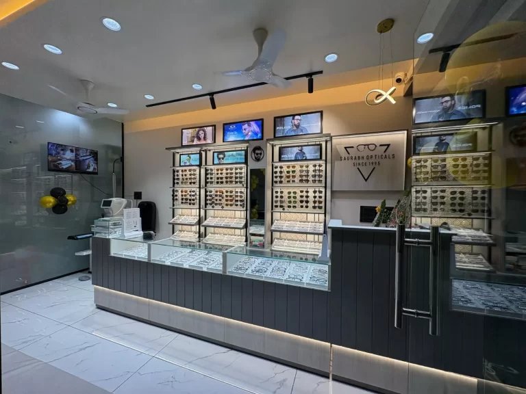 optical shop counter design