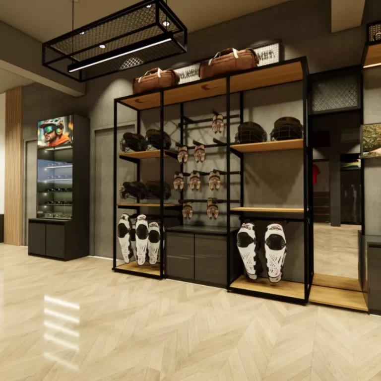 Sports retail store design