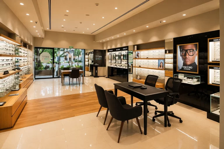 Titan Eye+ store fort design