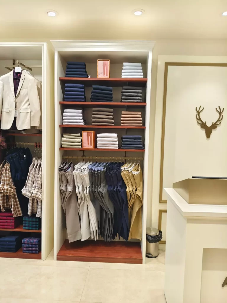 Allen Solly store interior design Virar by The Monarch Enterprises