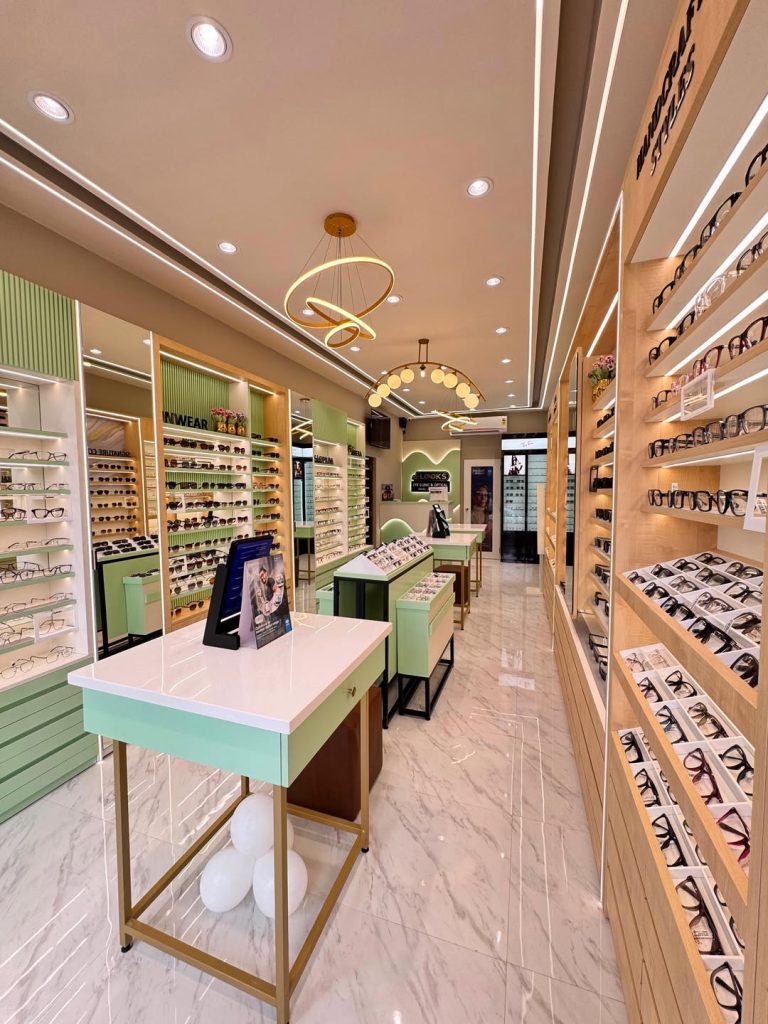 oprical store design assam
